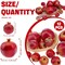 12PCS - Simulation Lifelike Fake Pomegranates Decoration Realistic